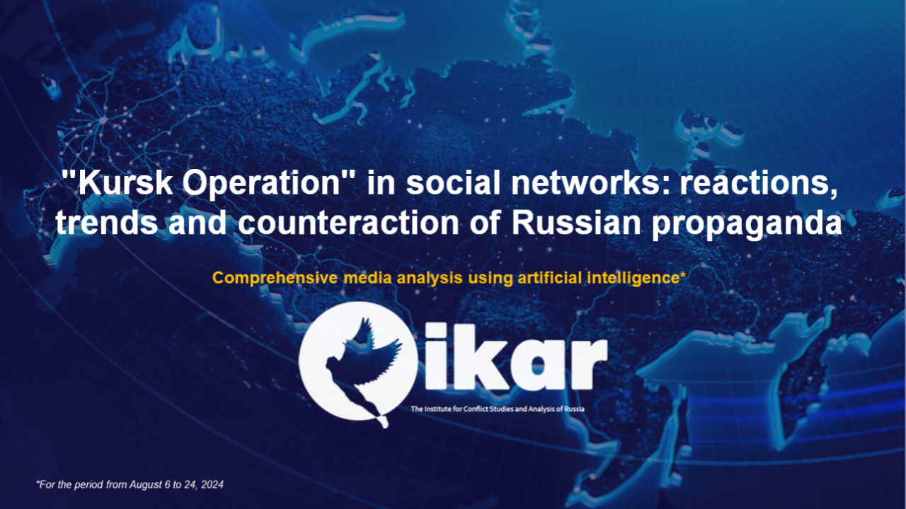 KURSK OPERATION IN SOCIAL NETWORKS: reactions, trends and counteraction of russian propaganda
