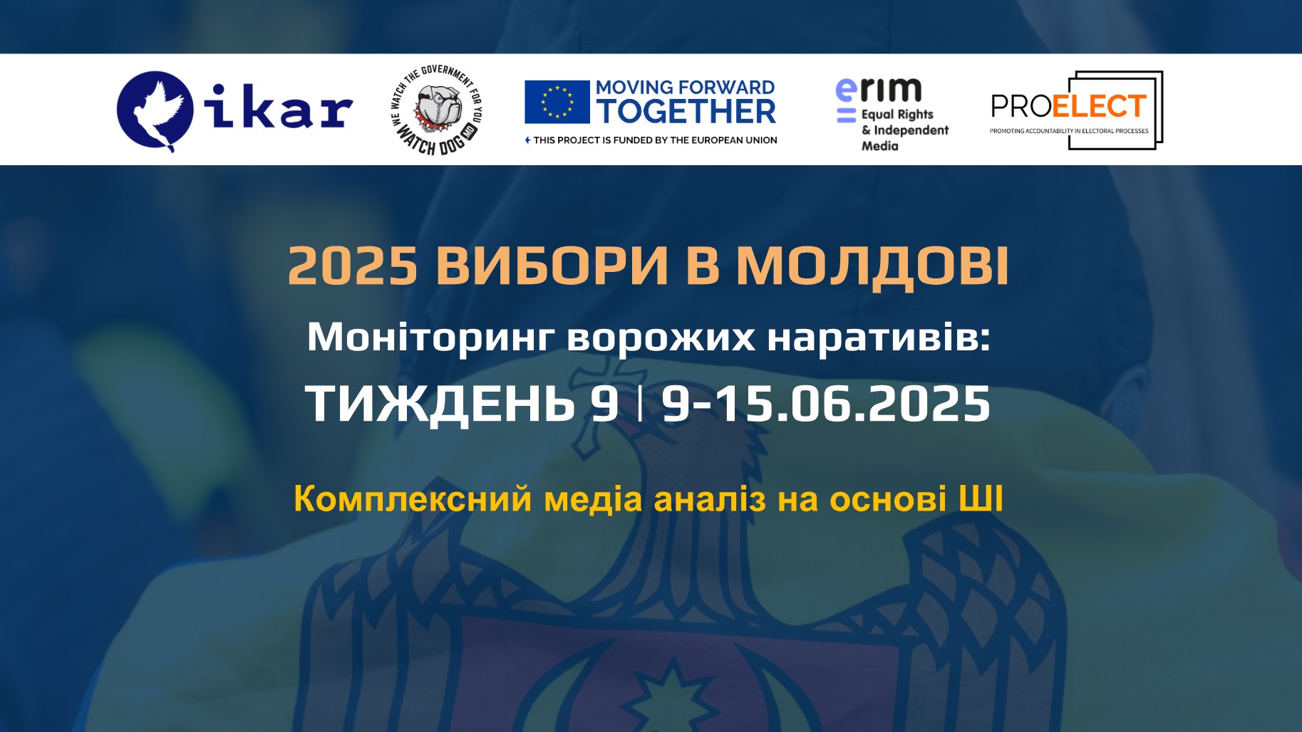 Моніторинг російських наративів щодо Молдови: 9-15.06.2025