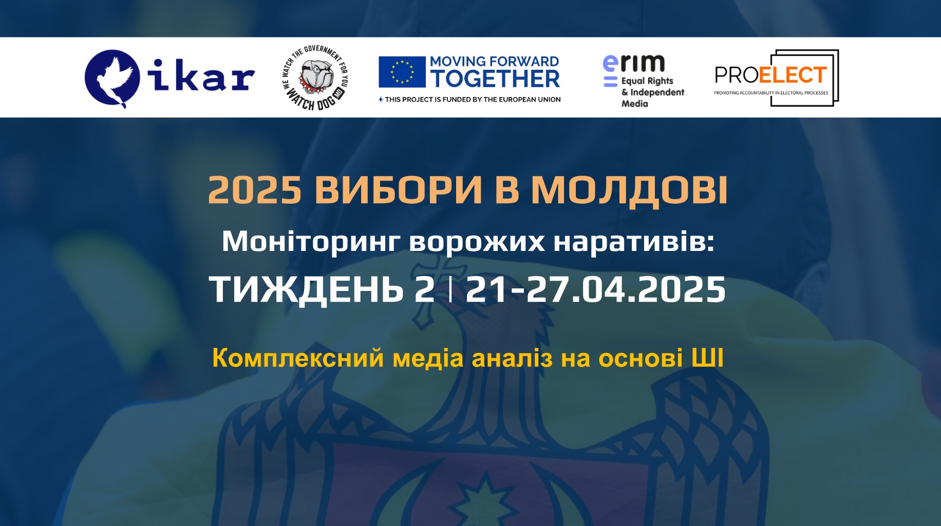 Моніторинг російських наративів щодо Молдови: 21-27.04.2025