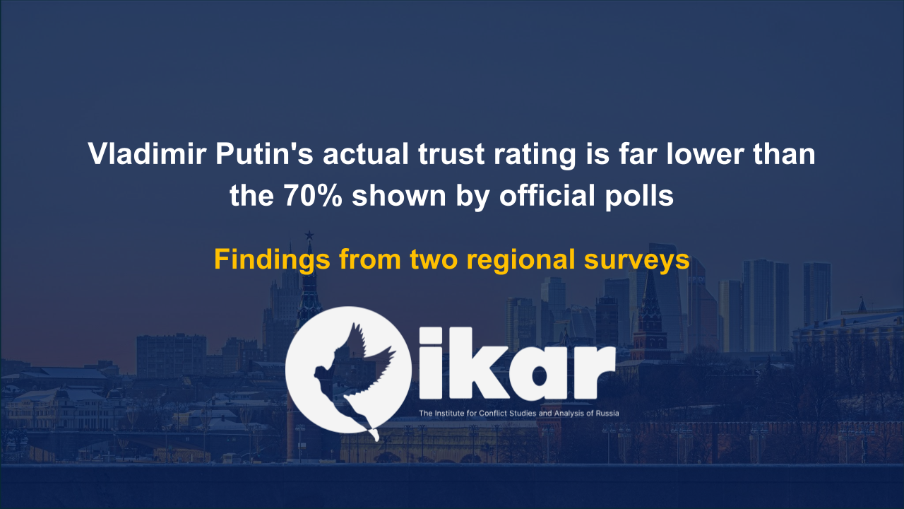 Vladimir Putin’s Actual Trust Rating Is Far Lower Than the 70% Shown by Official Polls